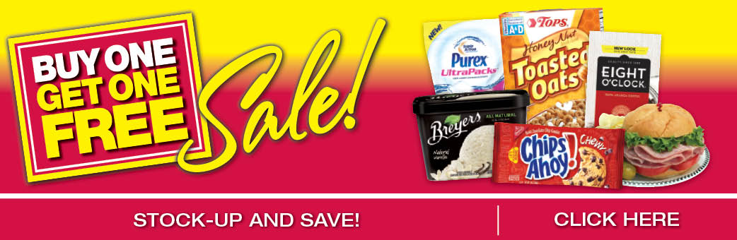 Buy One, Get One Free Sale