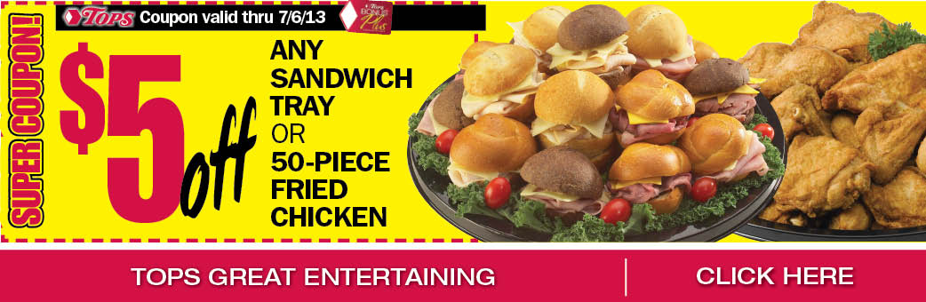$5 Off Deli Platter Coupon