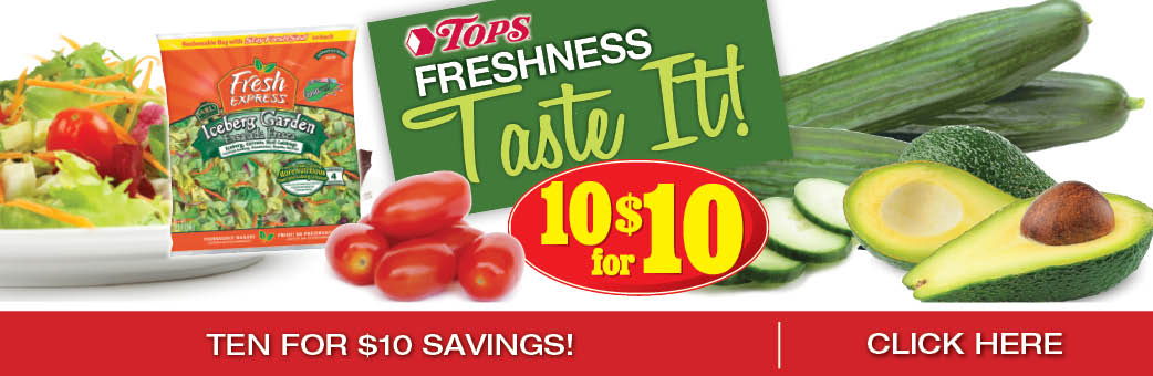 Fresh 10 for $10 Sale