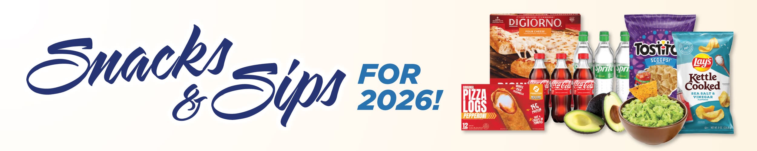 Snack and Beverage Sale