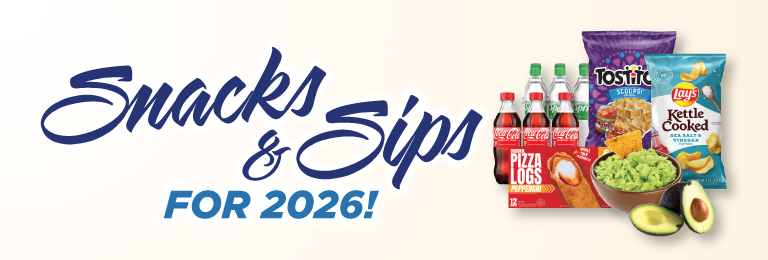 Snack and Beverage Sale