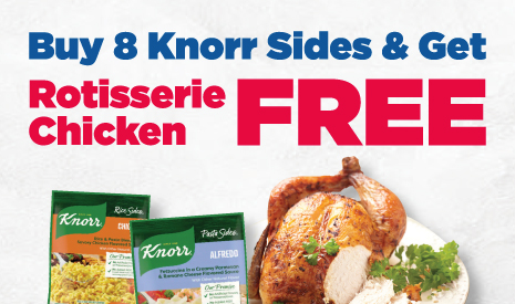 Rotisserie Chicken and Knoor Duo Deal