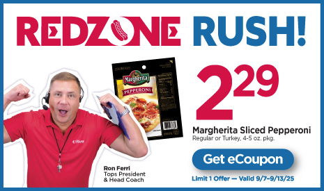 Tops Rush to the Redzone Shop
