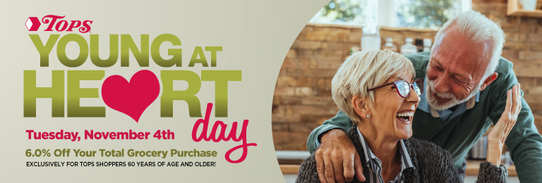 Young at Heart is Tuesday November 4th