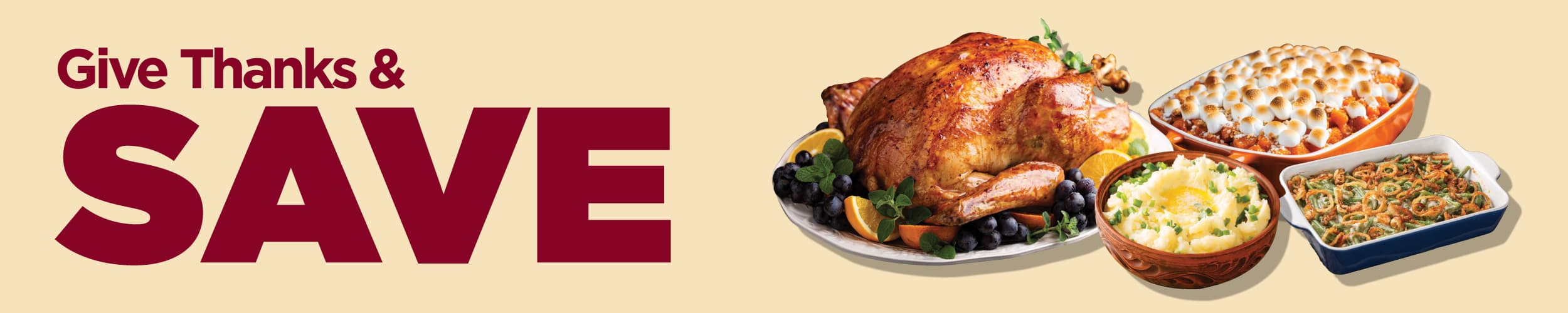 Give Thanks and Save Main Meal