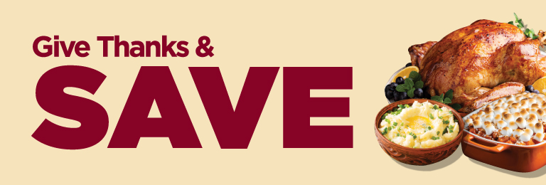 Give Thanks and Save Main Meal