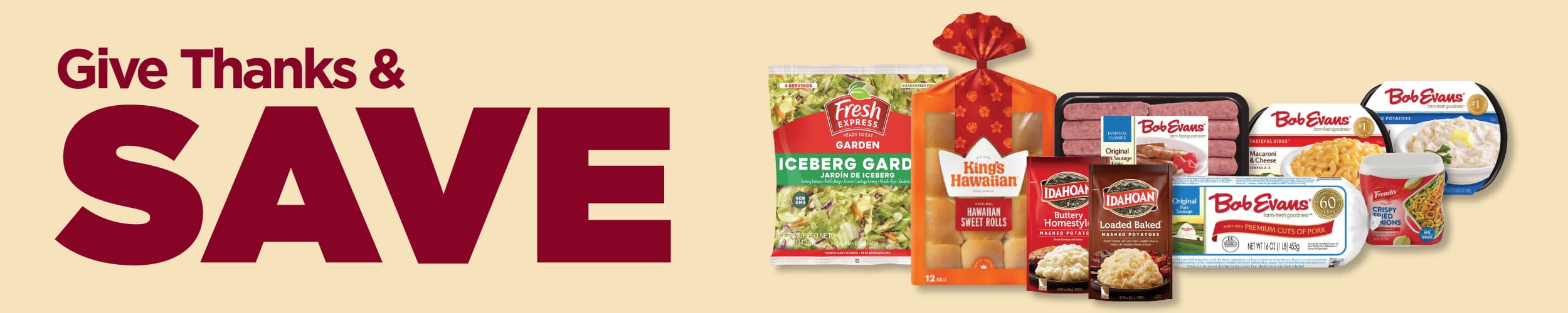 Give Thanks and Save on Sides