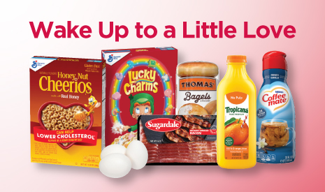 Breakfast for Valentines Day