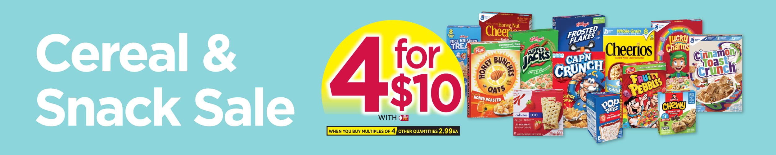 MEGA Cereal Sale