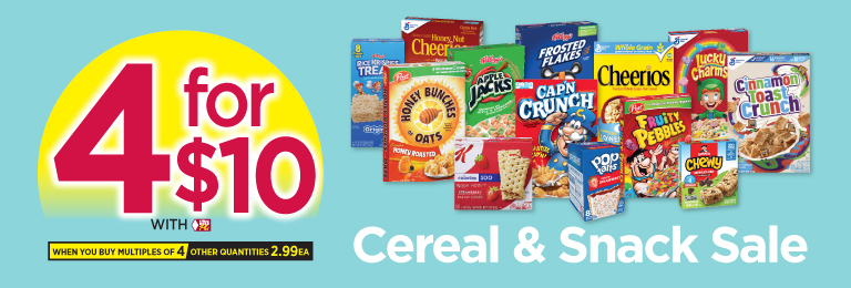 MEGA Cereal Sale