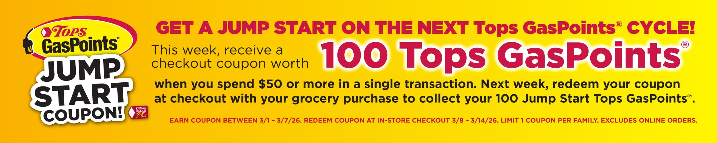 Jump Start GasPoints