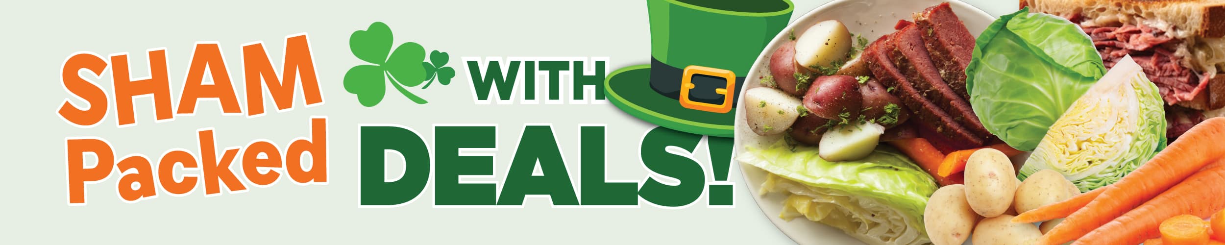 Sham Packed with Deals