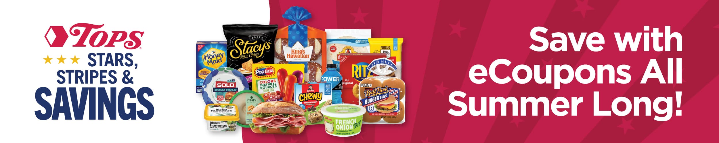 Stars Stripes and Summer Savings