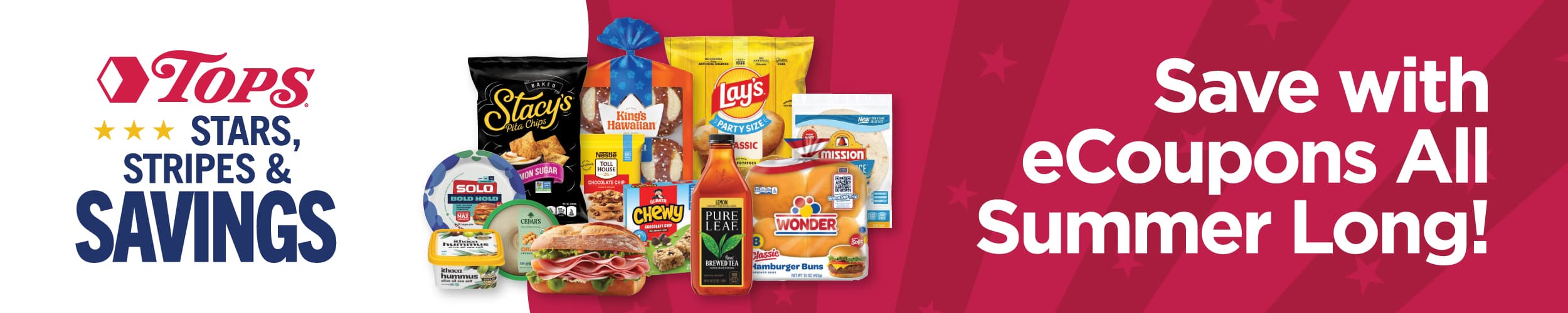 Stars Stripes and Summer Savings