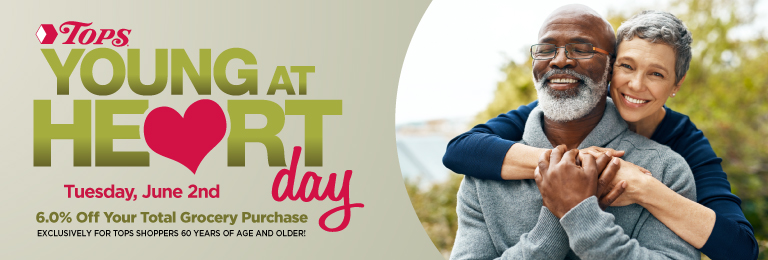 Young at Heart is Tuesday June 2nd