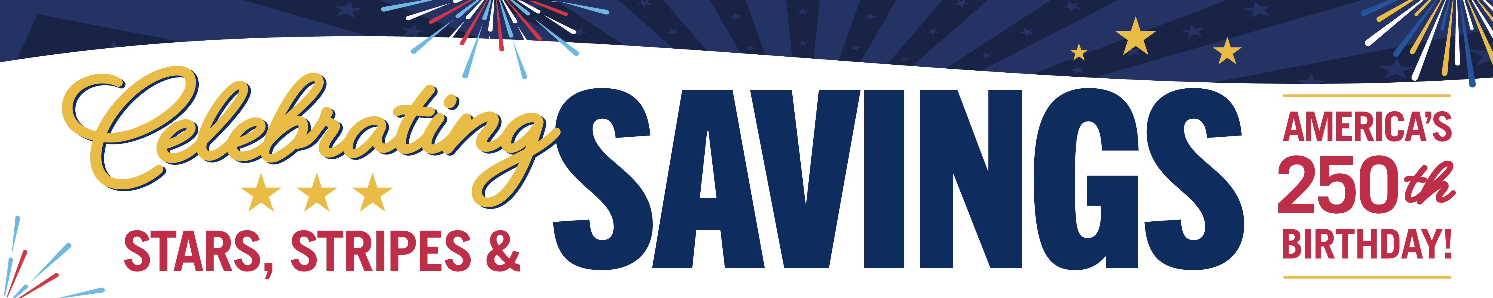 Stars Stripes and Savings