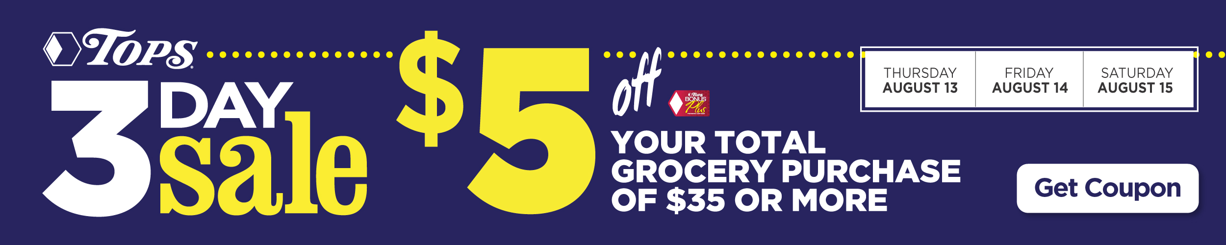 3 Day Sale