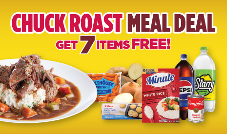 Chuck Roast Meal Deal