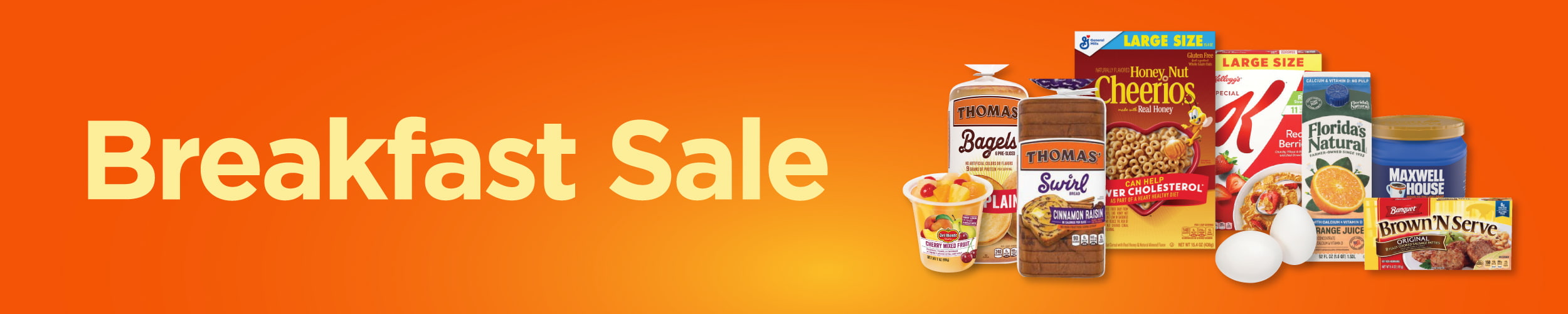Storewide Breakfast Sale