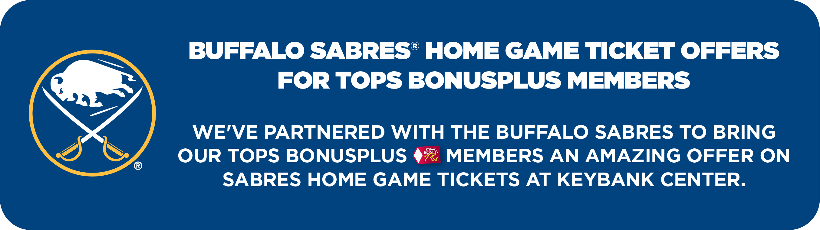 Exclusive Offer on Buffalo Sabres Home Game Tickets