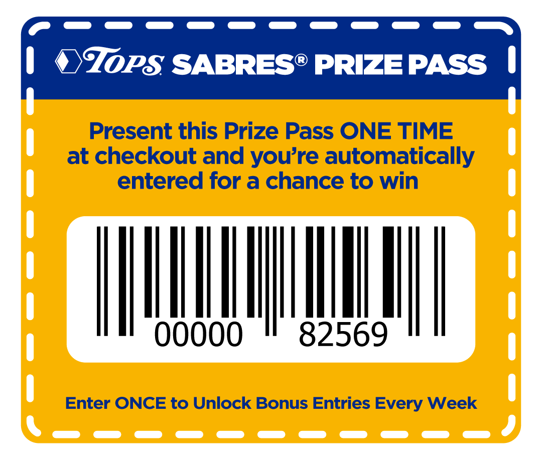 Tops Sabres Prize Pass