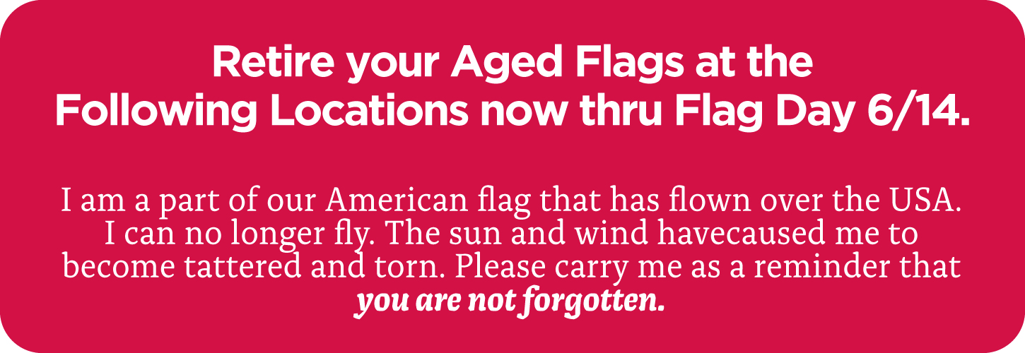 Retire Your Aged Flag