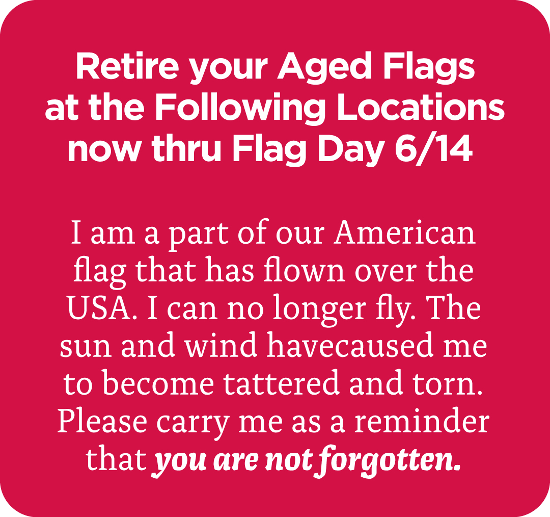 Retire Your Aged Flag