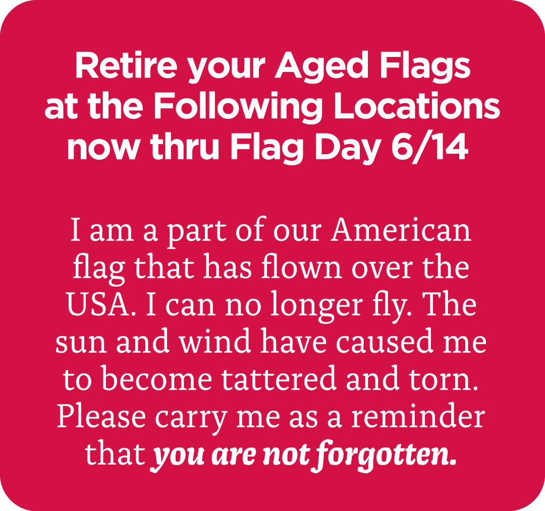 Retire Your Aged Flag