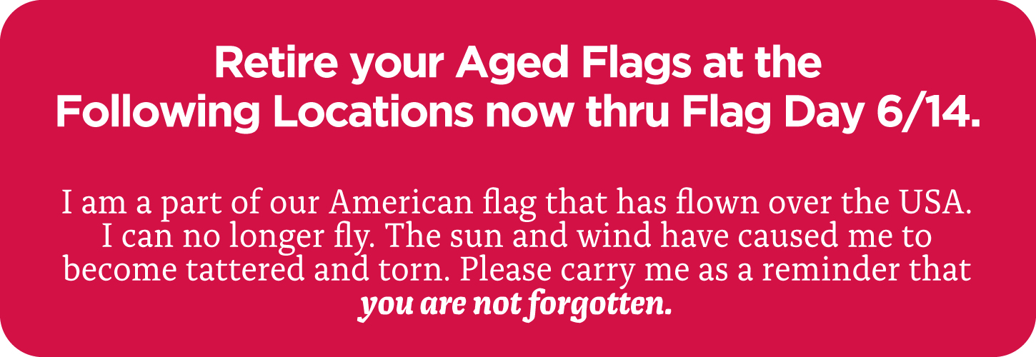 Retire Your Aged Flag
