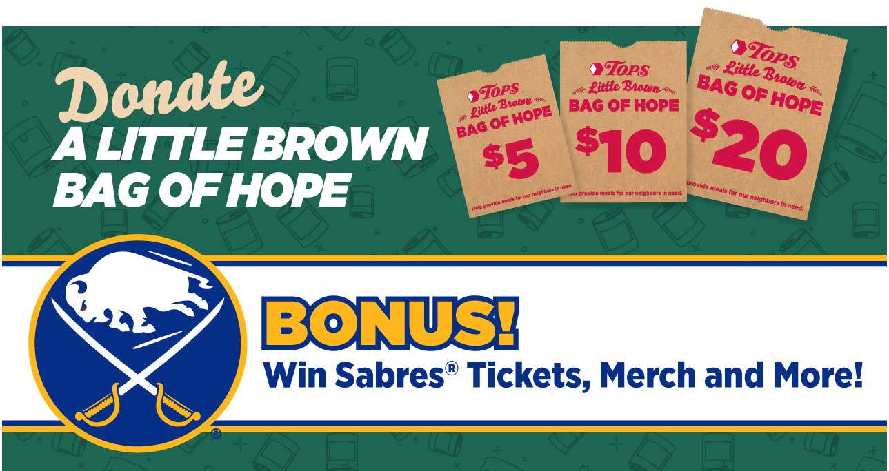 Donate a Little Brown Bag and Win