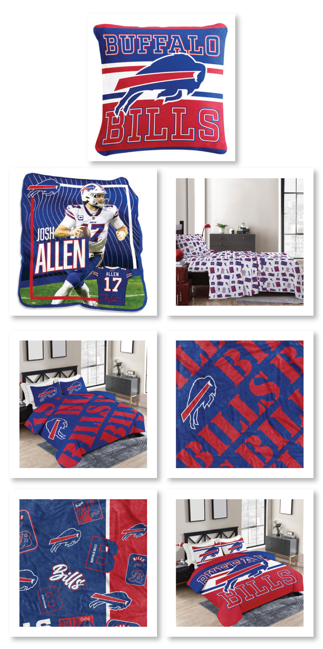 Buffalo Bedding Items