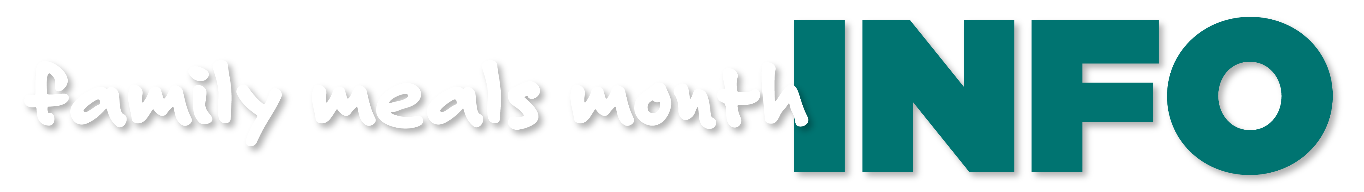 Family Meals Month Info