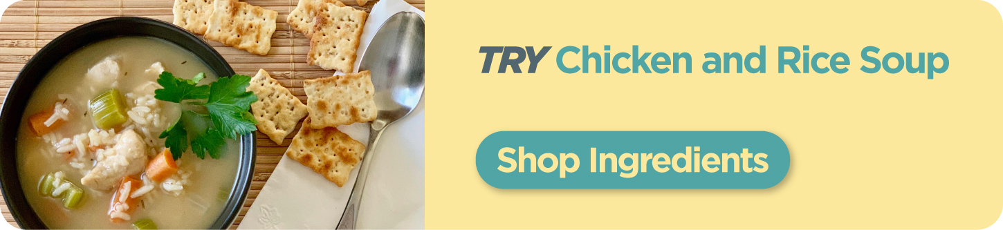 Shop Ingredients for Chicken and Rice Soup