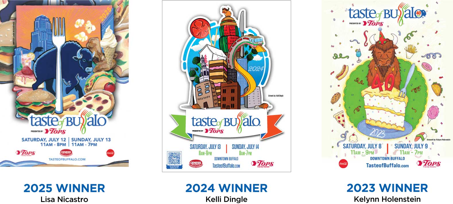 Previous Winners of Taste of Buffalo