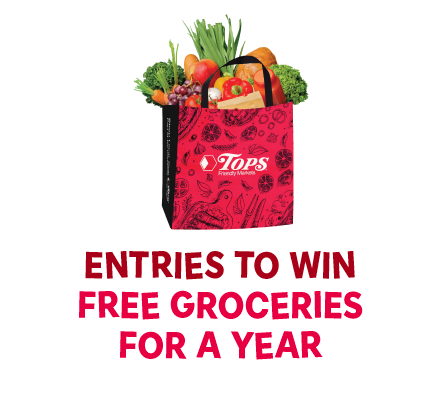 Entries to Win Free Groceries for a Year